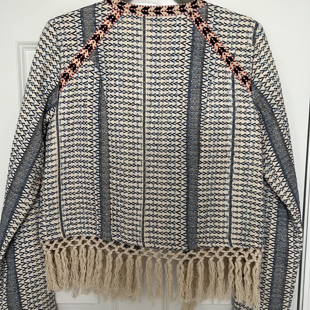 Anthropologie Tularosa Cropped Open front sweater/top - Picture 2 of 10